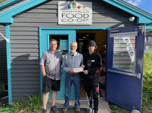 Photograph of the High Falls Food Coop with RVEF Board Members